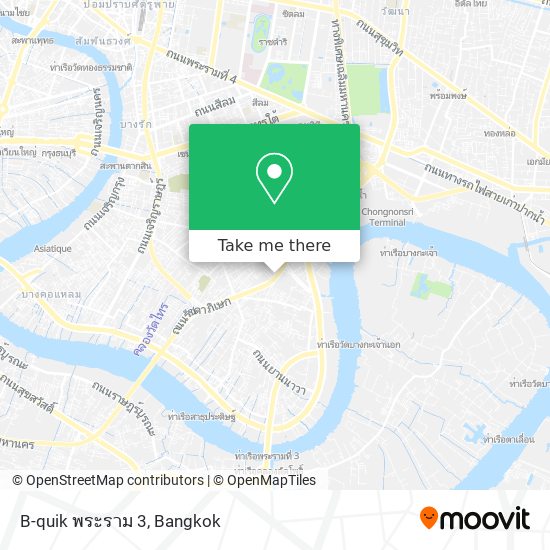 B-quik พระราม 3 map