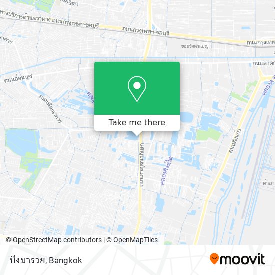 บึงมารวย map