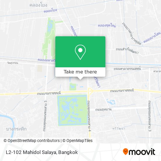 L2-102 Mahidol Salaya map