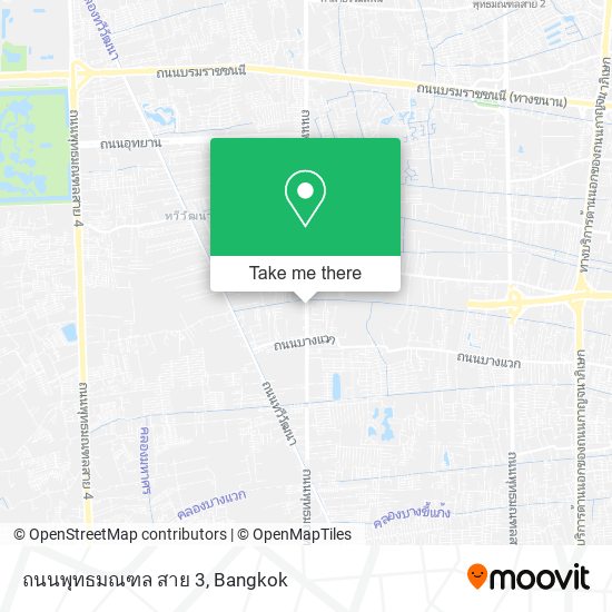 ถนนพุทธมณฑล สาย 3 map