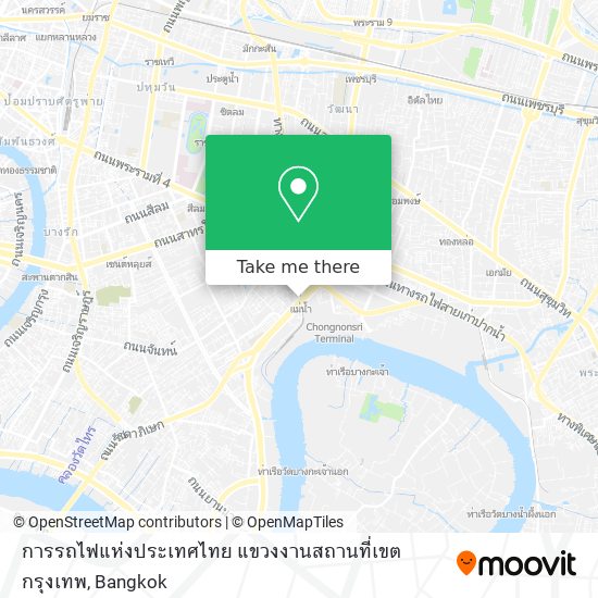 การรถไฟแห่งประเทศไทย แขวงงานสถานที่เขตกรุงเทพ map