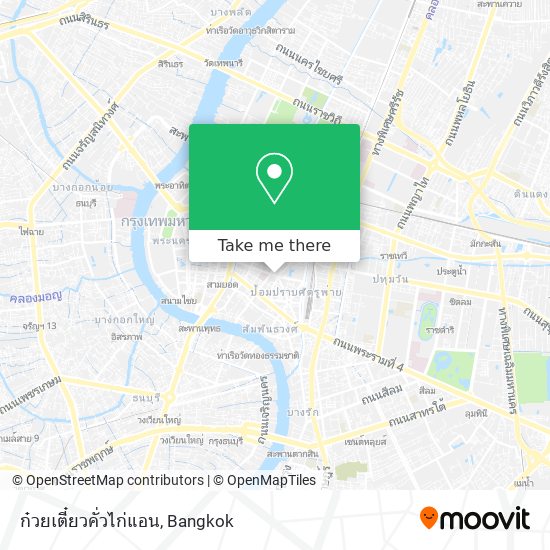 ก๋วยเตี๋ยวคั่วไก่แอน map