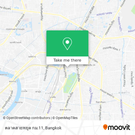 ตลาดสายหยุด กม.11 map