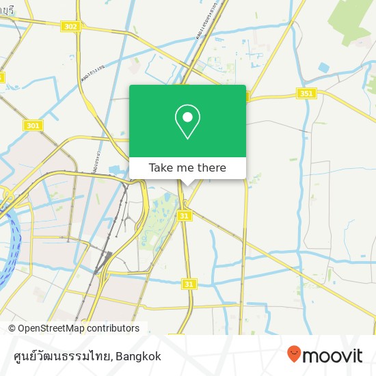 ศูนย์วัฒนธรรมไทย map