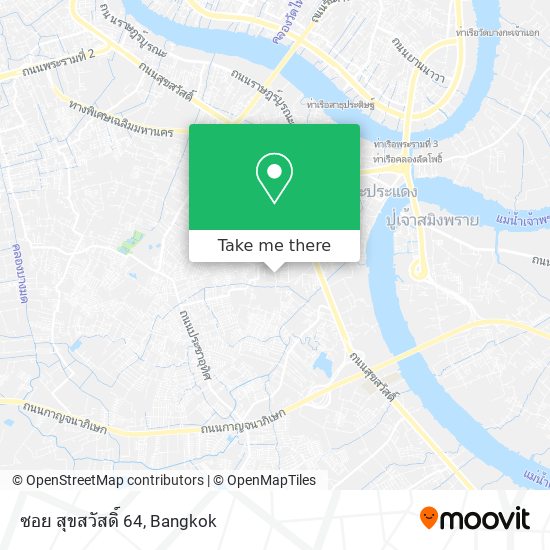 ซอย สุขสวัสดิ์ 64 map