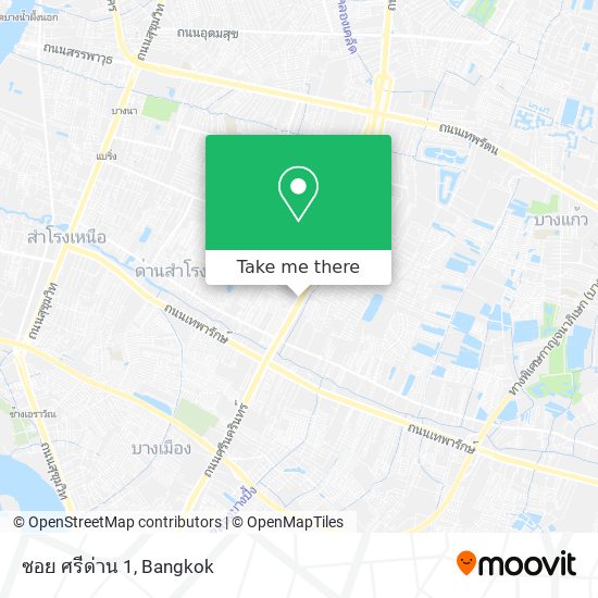 ซอย ศรีด่าน 1 map