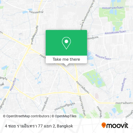 4 ซอย รามอินทรา 77 แยก 2 map