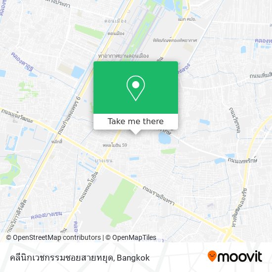 คลีนิกเวชกรรมซอยสายหยุด map