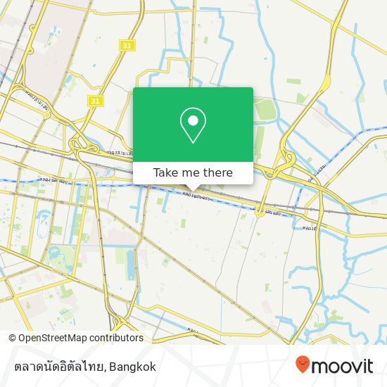 ตลาดนัดอิตัลไทย map