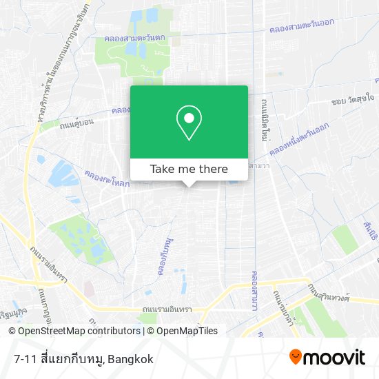 7-11 สี่แยกกีบหมู map