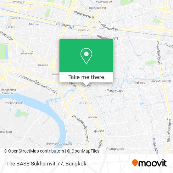 The BASE Sukhumvit 77 map