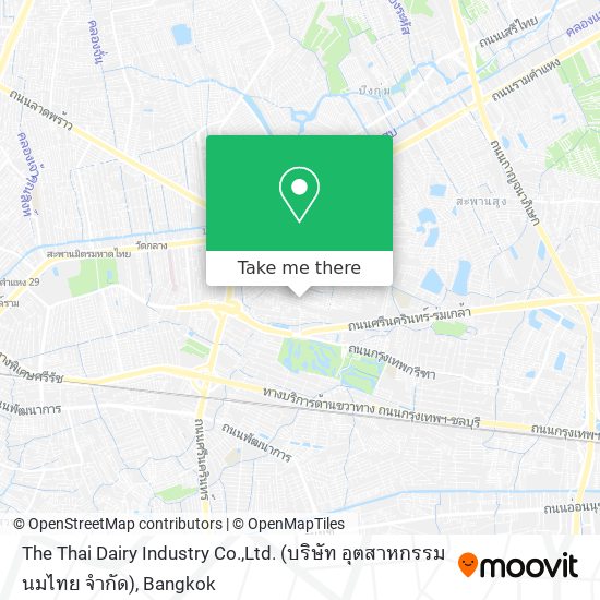 The Thai Dairy Industry Co.,Ltd. (บริษัท อุตสาหกรรมนมไทย จำกัด) map