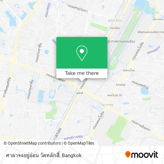 ศาลาจงอยู่อ่อน วัดหลักสี่ map