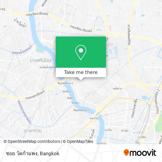 ซอย วัดกำแพง map