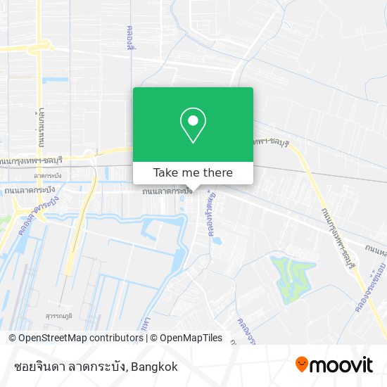 ซอยจินดา ลาดกระบัง map