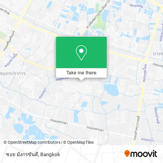 ซอย มังกรขันดี map
