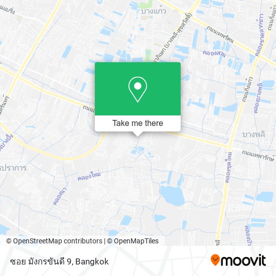 ซอย มังกรขันดี 9 map