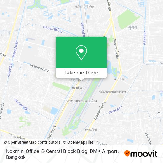Nokmini Office @ Central Block Bldg.  DMK Airport map