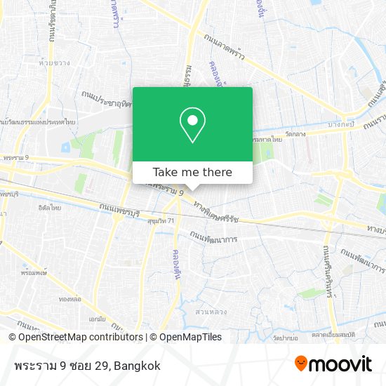 พระราม 9 ซอย 29 map