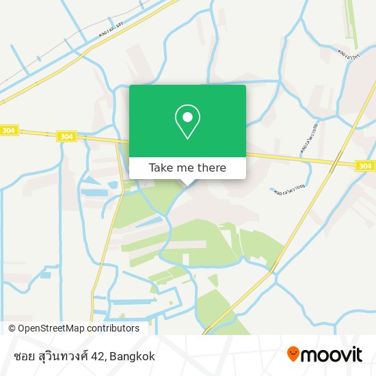 ซอย สุวินทวงศ์ 42 map