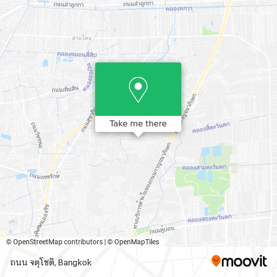 ถนน จตุโชติ map