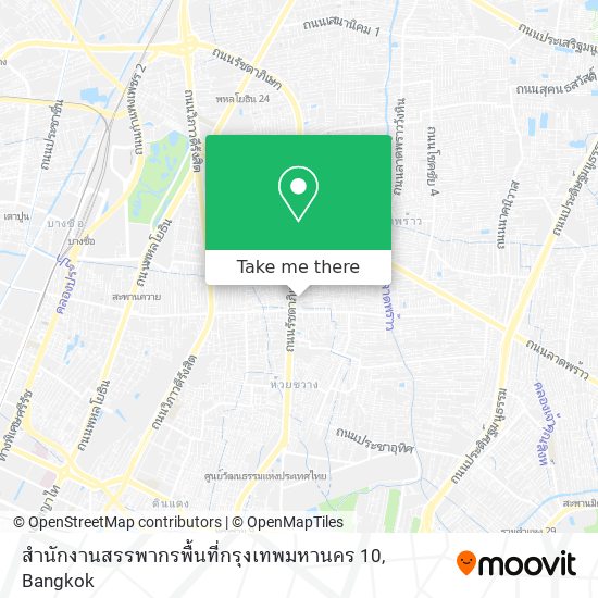 สำนักงานสรรพากรพื้นที่กรุงเทพมหานคร 10 map