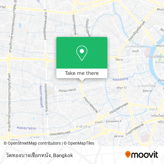 วัดทองบางเชือกหนัง map