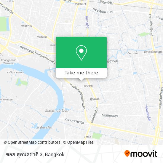 ซอย สุคนธชาติ 3 map