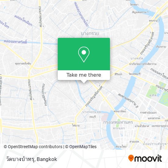 วัดบางบำหรุ map