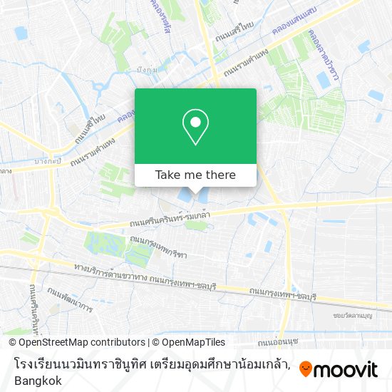 โรงเรียนนวมินทราชินูทิศ เตรียมอุดมศึกษาน้อมเกล้า map