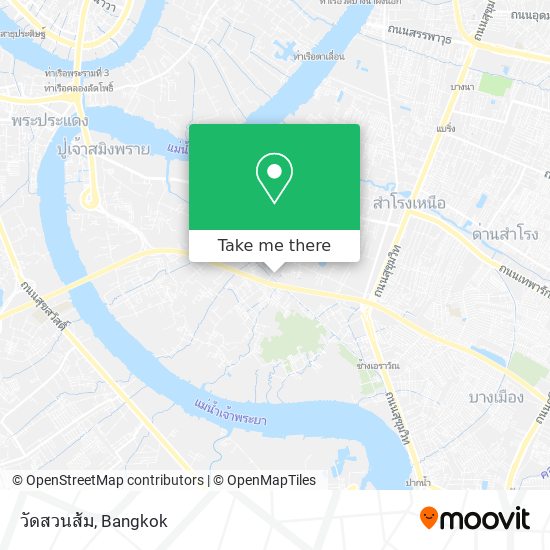 วัดสวนส้ม map