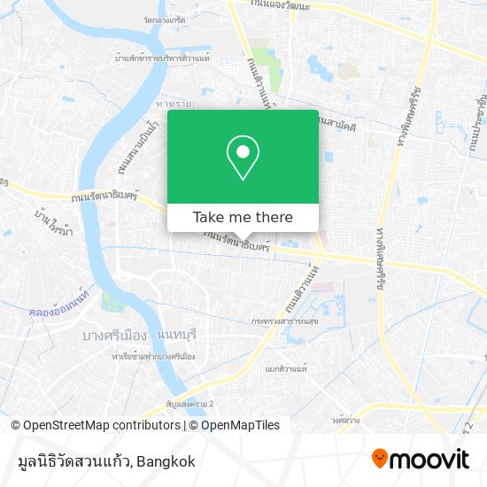 มูลนิธิวัดสวนแก้ว map