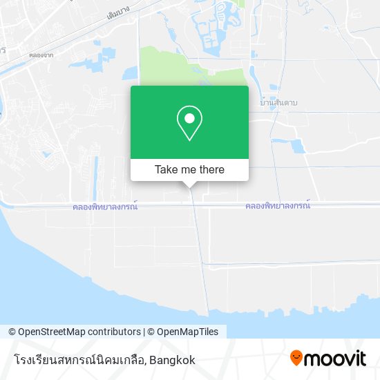 โรงเรียนสหกรณ์นิคมเกลือ map