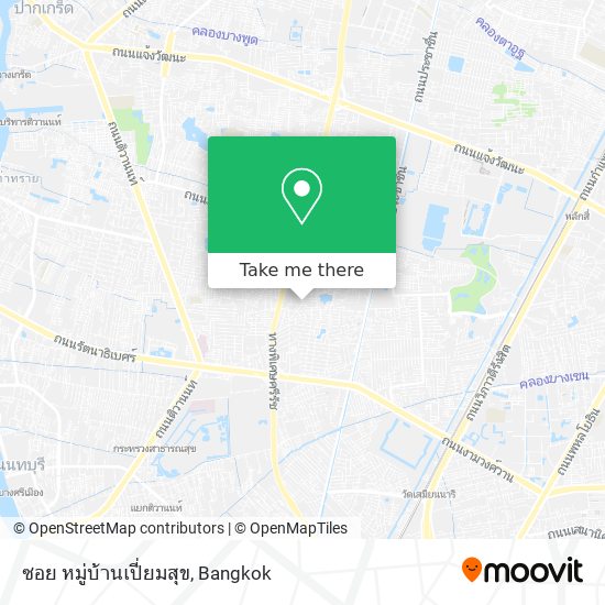 ซอย หมู่บ้านเปี่ยมสุข map