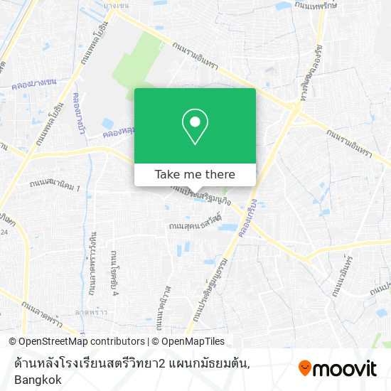 ด้านหลังโรงเรียนสตรีวิทยา2 แผนกมัธยมต้น map