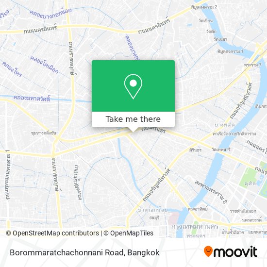 Borommaratchachonnani Road map