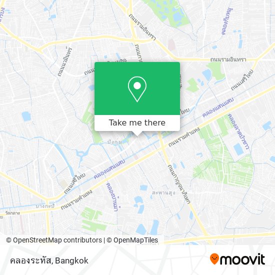 คลองระหัส map