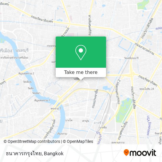 ธนาคารกรุงไทย map