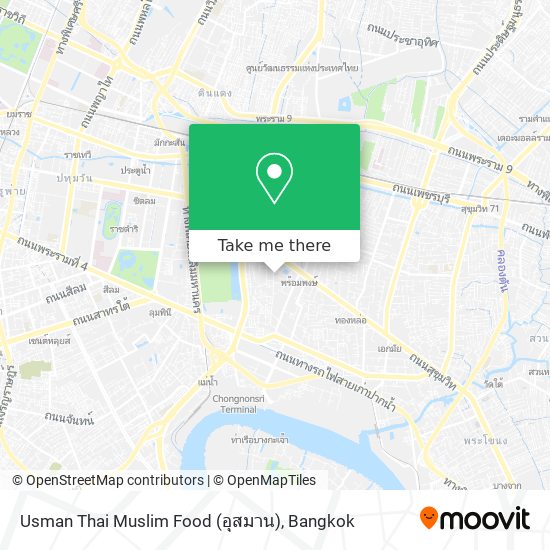 Usman Thai Muslim Food (อุสมาน) map