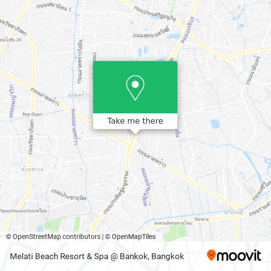 Melati Beach Resort & Spa @ Bankok map