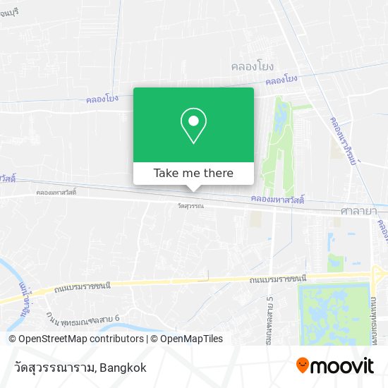 วัดสุวรรณาราม map