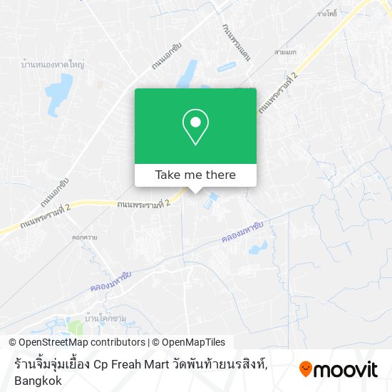 ร้านจิ้มจุ่มเยื้อง Cp Freah Mart วัดพันท้ายนรสิงห์ map