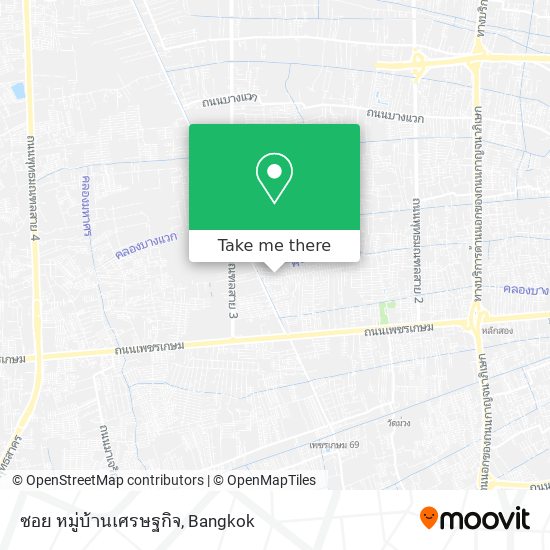 ซอย หมู่บ้านเศรษฐกิจ map