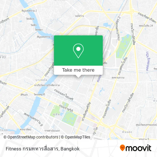 Fitness กรมทหารสื่อสาร map