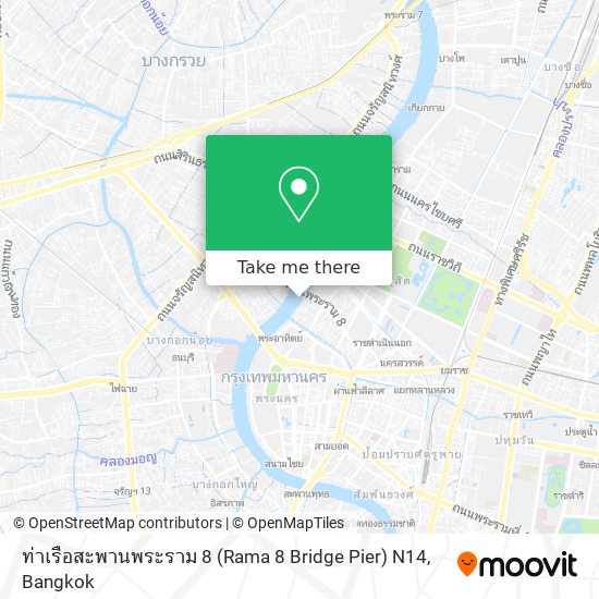 ท่าเรือสะพานพระราม 8 (Rama 8 Bridge Pier) N14 map