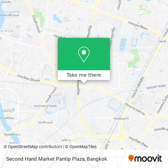 Second Hand Market Pantip Plaza map