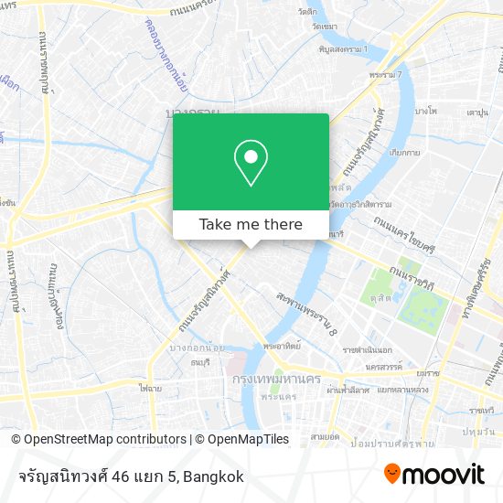 จรัญสนิทวงศ์ 46 แยก 5 map