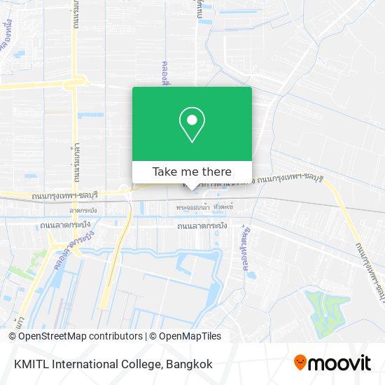 KMITL International College map