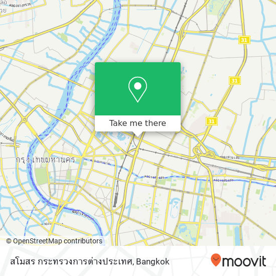 สโมสร กระทรวงการต่างประเทศ map