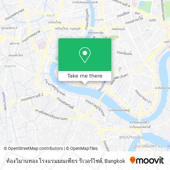 ห้องวิมานทอง โรงแรมมณเฑียร ริเวอร์ไซด์ map